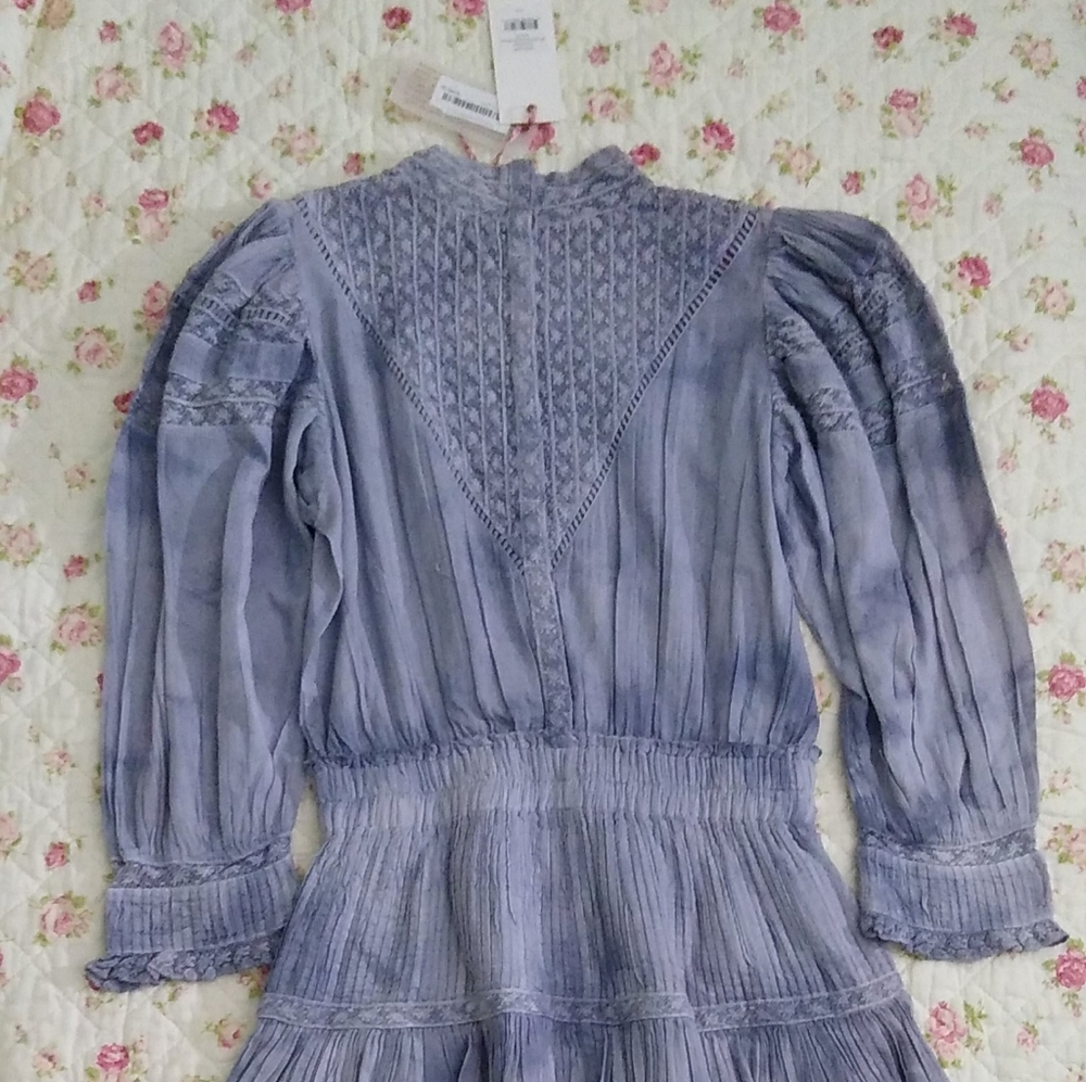 Loveshackfancy Viola ruffle mini dress XS - Picture 12 of 15